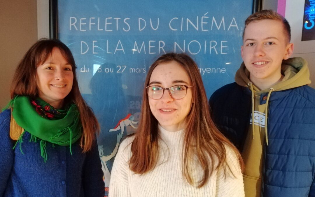 Chloé El Abdi et Romain Prampart sont les lauréats du concours de la bande annonce scolaire des Reflets du cinéma de la Mer Noire