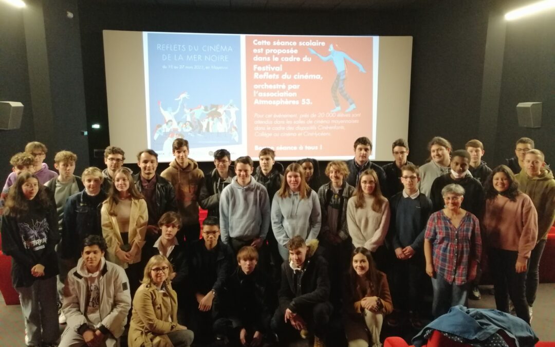 Une journée d’immersion au festival des Reflets du cinéma de la Mer Noire pour les élèves de l’option Cinéma-Audiovisuel