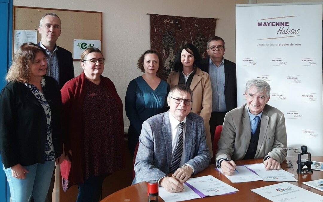 Convention cadre de partenariat entre Mayenne Habitat et le lycée Réaumur