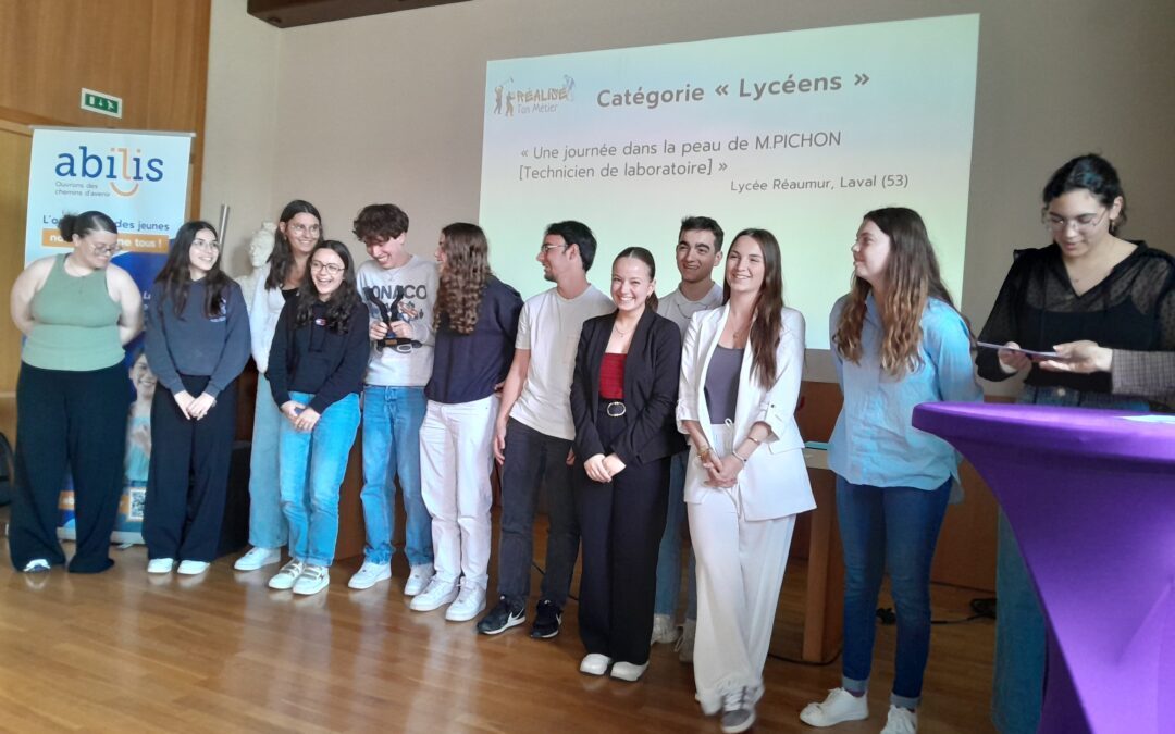 Concours académique Réalise ton métier : les élèves de TSTL remportent le prix dans la catégorie Lycéens